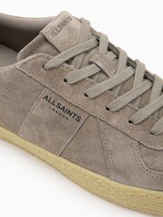 AllSaints Grey Jaimee Suede Trainers - Image 5 of 6