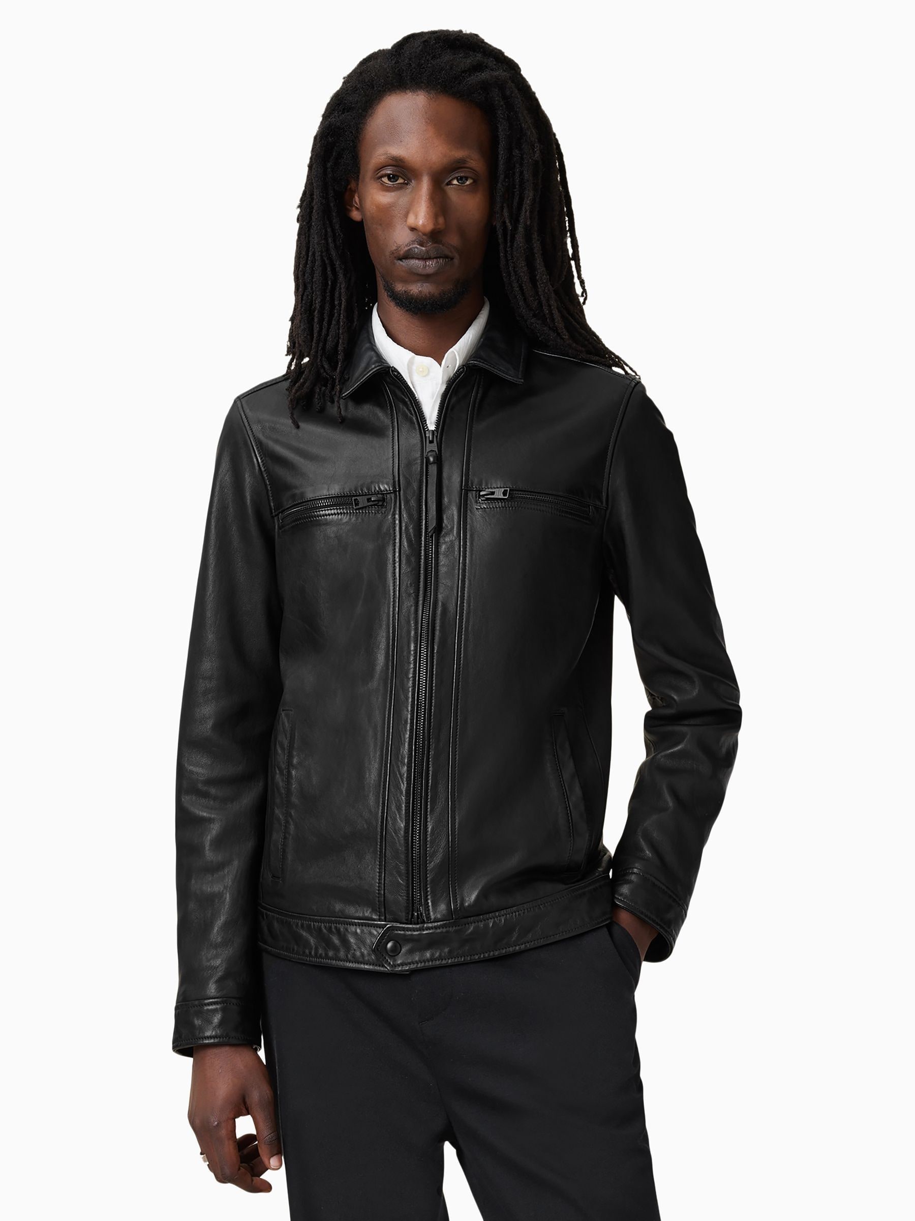 AllSaints Black Luck Jacket