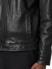 AllSaints Black Luck Jacket - Image 4 of 9