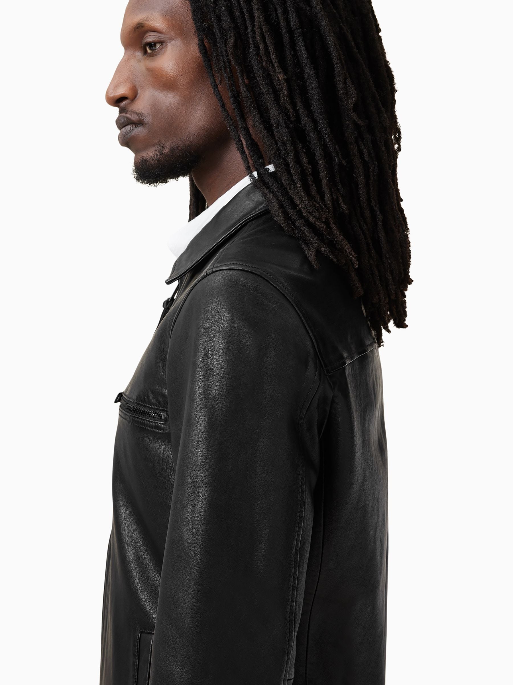 AllSaints Black Luck Jacket
