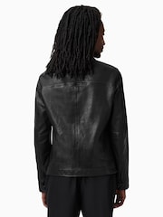 AllSaints Black Luck Jacket - Image 7 of 9