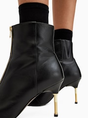 AllSaints Black Natasha Boots - Image 7 of 7