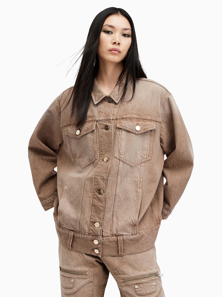 Allsaints Ивовая джинсовая куртка - Image 2 of 8