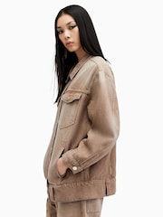 Allsaints Ивовая джинсовая куртка - Image 4 of 8
