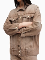 Allsaints Ивовая джинсовая куртка - Image 6 of 8
