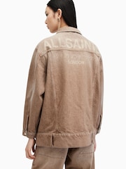 Allsaints Ивовая джинсовая куртка - Image 7 of 8