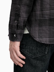 AllSaints Grey Sonik Longsleeve Shirt - Image 4 of 6