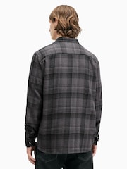 AllSaints Grey Sonik Longsleeve Shirt - Image 5 of 6