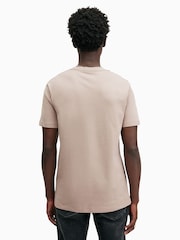 AllSaints Brown Brace Short Sleeve Crew T-Shirt - Image 3 of 5