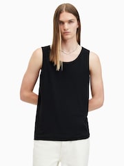 AllSaints Black Edwards Vest - Image 1 of 7