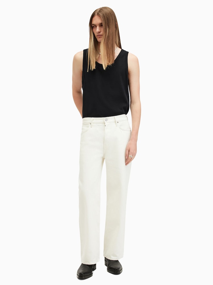 AllSaints Black Edwards Vest - Image 5 of 7