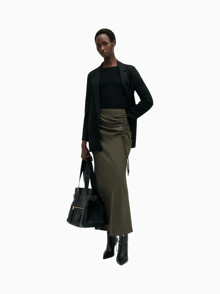 AllSaints Green Alexia Skirt - Image 5 of 8