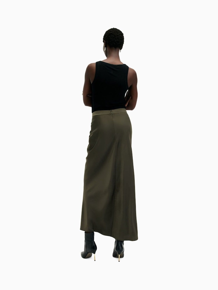 AllSaints Green Alexia Skirt - Image 7 of 8