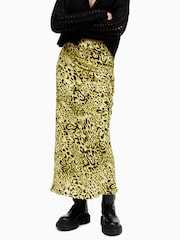 AllSaints Green Carla Skirt - Image 2 of 8