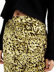 AllSaints Green Carla Skirt - Image 3 of 8