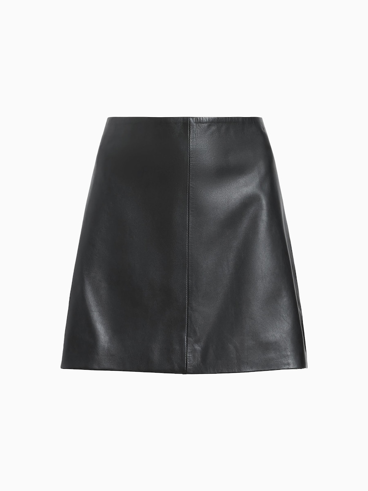 AllSaints Black Renai Skirt - Image 6 of 6