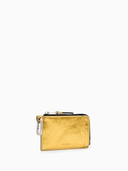 AllSaints Gold Remy Wallet - Image 3 of 5