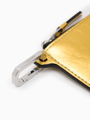 AllSaints Gold Remy Wallet - Image 5 of 5
