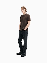 AllSaints Chrome Dark Grey Brace Short Sleeve Crew T-Shirt - Image 3 of 6