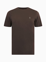 AllSaints Chrome Dark Grey Brace Short Sleeve Crew T-Shirt - Image 6 of 6