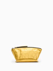 AllSaints Gold Anais Pouch - Image 1 of 5