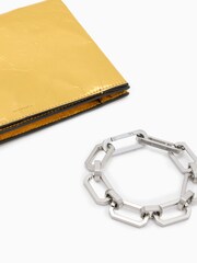 AllSaints Gold Yua Clutch - Image 4 of 6