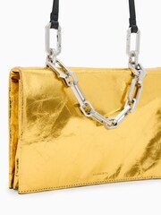 AllSaints Gold Yua Clutch - Image 5 of 6