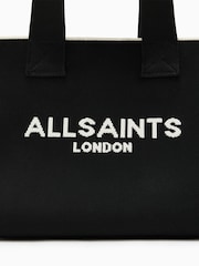 AllSaints Black Izzy Mini Tote Bag - Image 6 of 8