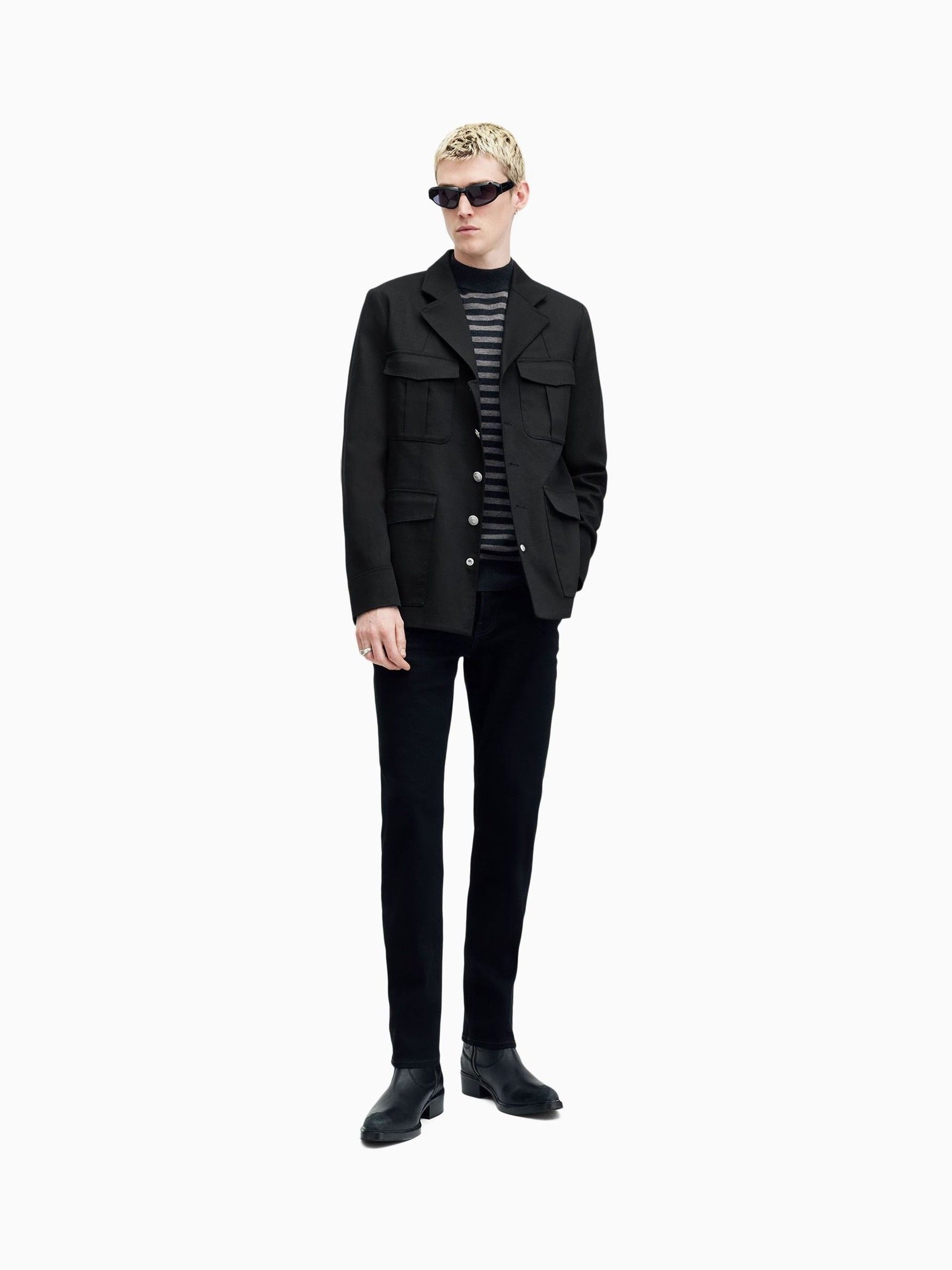Buy AllSaints Black Eldon Jacket from Next USA