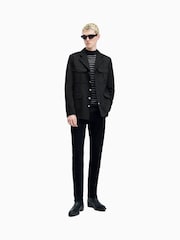 AllSaints Black Eldon Jacket - Image 3 of 7