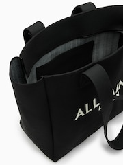 AllSaints Black Izzy Medium Tote - Image 2 of 6