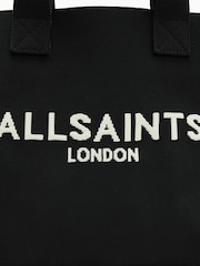 AllSaints Black Izzy Medium Tote - Image 4 of 6