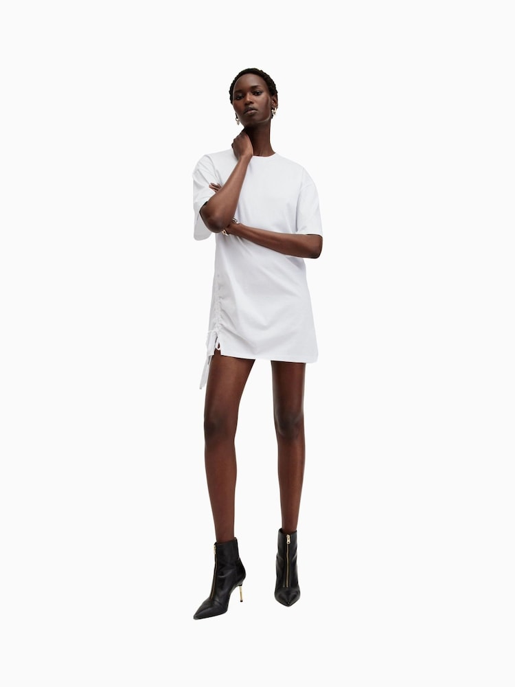 AllSaints White Naenia Dress - Image 5 of 10