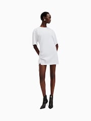 AllSaints White Naenia Dress - Image 7 of 10