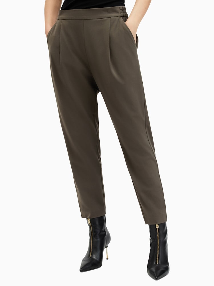 AllSaints Green Tri Trousers - Image 4 of 8