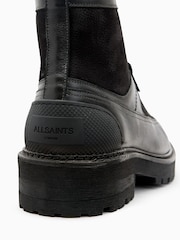 AllSaints Black Hank Cmbt Boots - Image 5 of 5