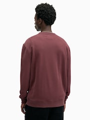 AllSaints Red Raven Crew Jumpers - Image 5 of 6