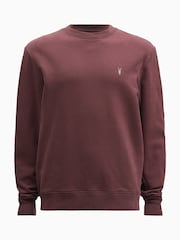 AllSaints Red Raven Crew Jumpers - Image 6 of 6