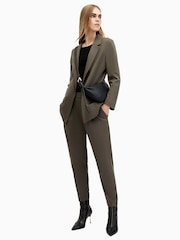 AllSaints Green Aleida Tri Blazer - Image 1 of 9
