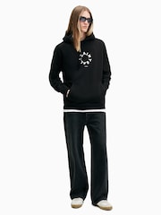 AllSaints Black Tierra Hoodie - Image 3 of 6