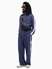 AllSaints Blue Lester Joggers - Image 1 of 10