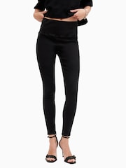 AllSaints Black Cora Sizeme Jeans - Image 2 of 7