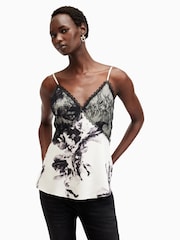 AllSaints White Camisole Top - Image 4 of 9