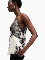 AllSaints White Camisole Top - Image 6 of 9