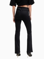 AllSaints Black Dani Sizeme Bootcut Jeans - Image 7 of 9