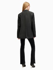 AllSaints Black Dani Sizeme Bootcut Jeans - Image 8 of 9