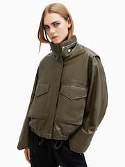 AllSaints Green Clay Jacket - Image 4 of 9