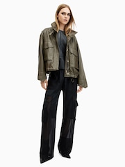 AllSaints Black Clay Jacket - Image 7 of 8