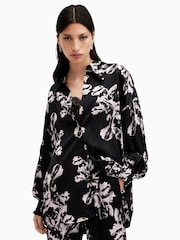 Camisa negra Charli de AllSaints - Imagen 3 de 8