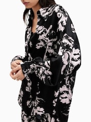 Camisa negra Charli de AllSaints - Imagen 4 de 8